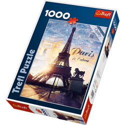 Puslespil Paris, 1000 brikker
