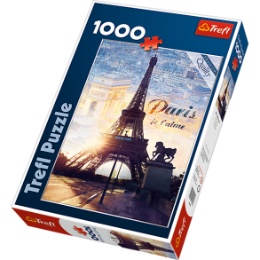 Puslespil Paris, 1000 brikker