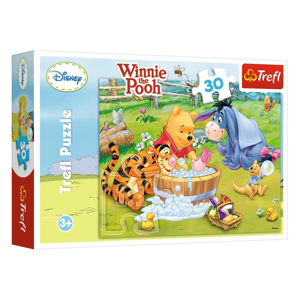 Puslespil Peter Plys, 30 brikker