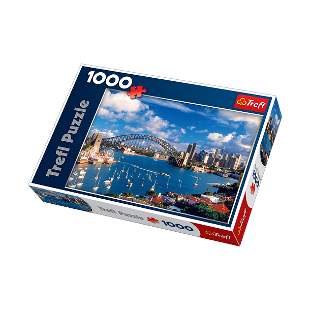 Puslespil Port Jackson, Sydney, 1000 brikker