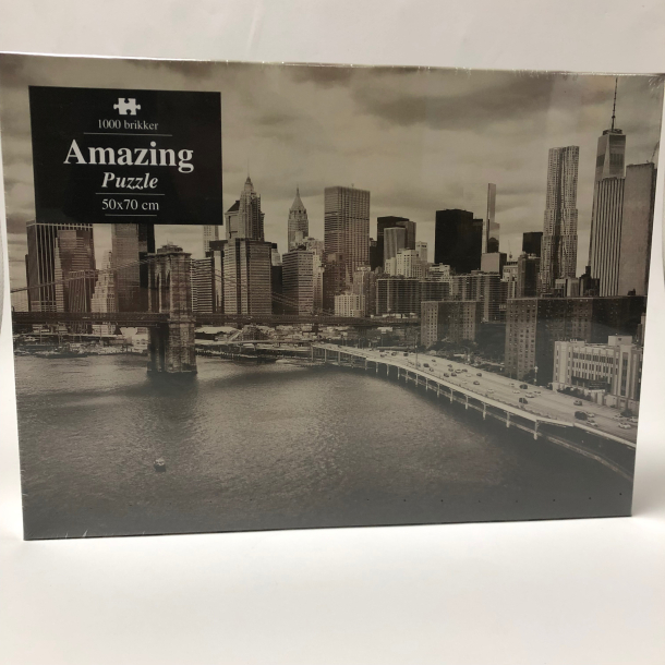 Puslespil, Skyline, 1000 brikker