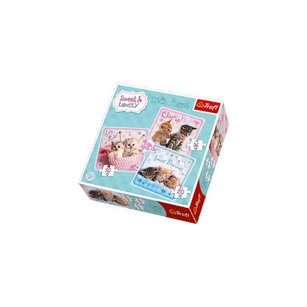 Puslespil Sweet&Lovely - 3i1