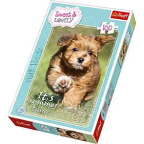 Puslespil Sweet&Lovely - hund, 100 brikker