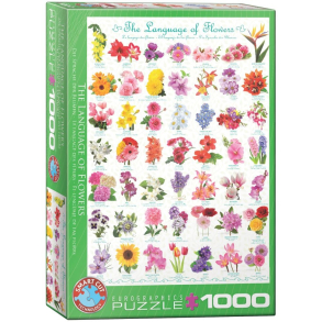 Puslespil The Language of Flowers, 1000 brikker