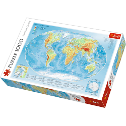 Puslespil Verden, 1000 brikker