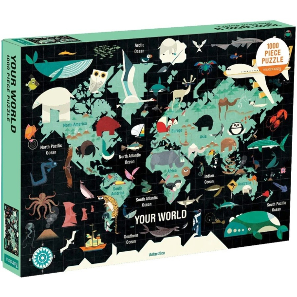 Puslespil Your World, 1000 brikker