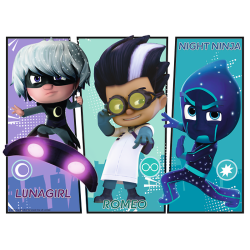 Pyjamasheltene 2 i 1 puslespil og memo