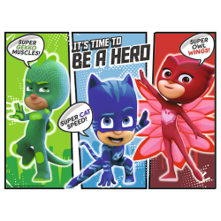 Pyjamasheltene 2 i 1 puslespil og memo