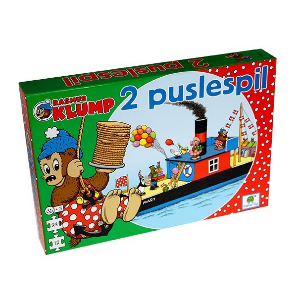 Rasmus Klump, Festen, 2 puslespil med 12 og 24 brikker