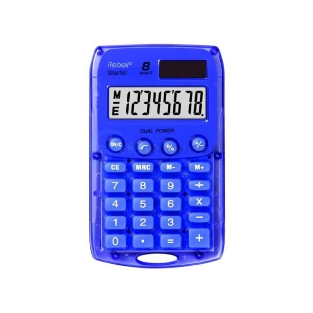 Rebell Starlet lommeregner, bllilla