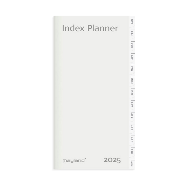Refill: Index Planner blank, 2025