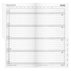 Refill: Index Planner blank, 2025