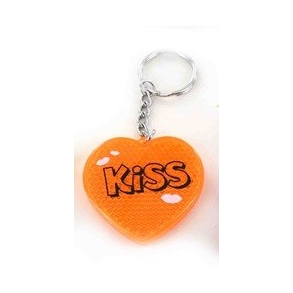 Refleks m. tekst, orange