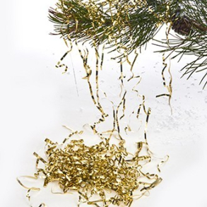 Reflexlametta, guld, 42 g.