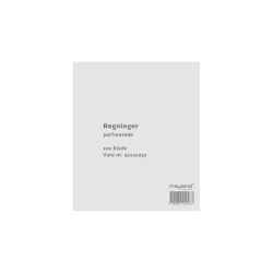 Regninger, 100 blade