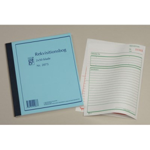 Rekvisitionsbog nr. 2073