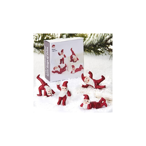 Retro julemnd, porceln, fjollede.