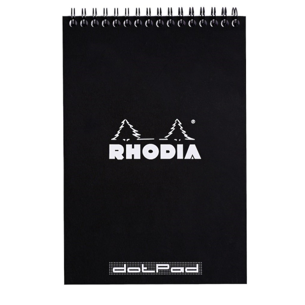 Rhodia dots spiral blok, A6