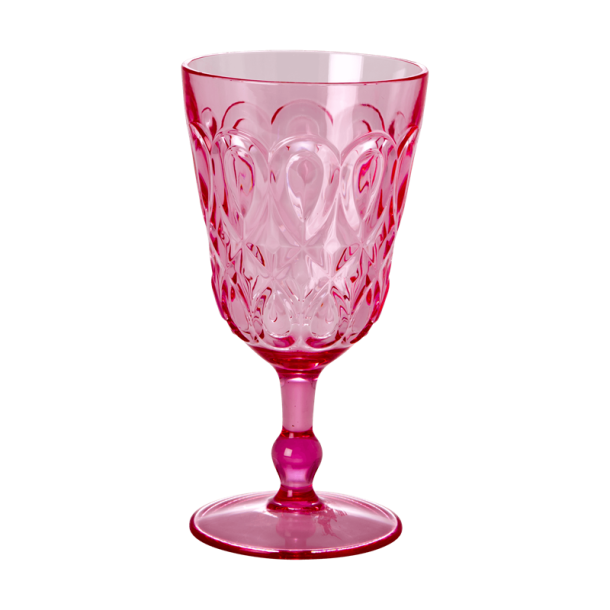 Rice Akryl Vinglas, Pink