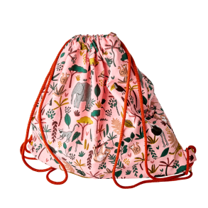 Rice, Bomuld Gymnastikpose - Jungle Animals Print 