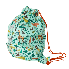 Rice, Bomuld Gymnastikpose - Jungle Animals Print