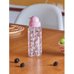 Rice Drikkedunk - svampe, pink