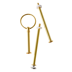 Rice fod til kagefad, Guld