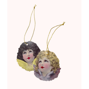 Rice gavemrker, karton, engle, 8 stk. 