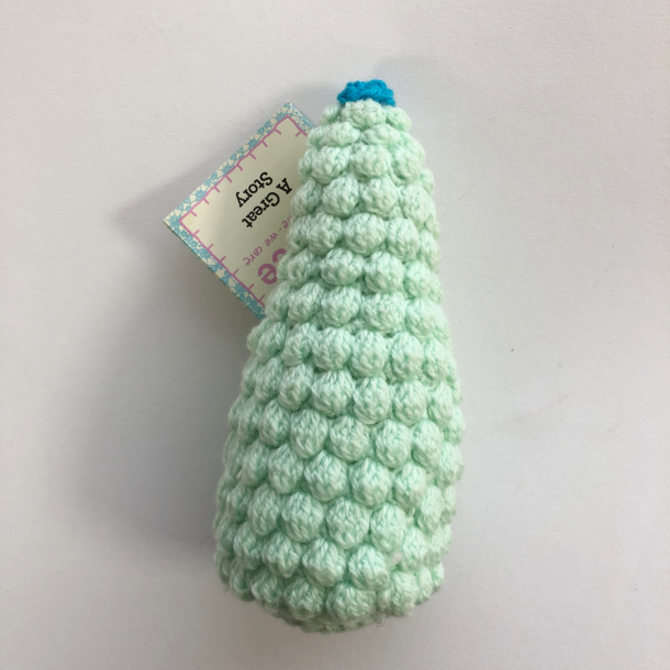 Rice Hklet Juletr, Lysegrn