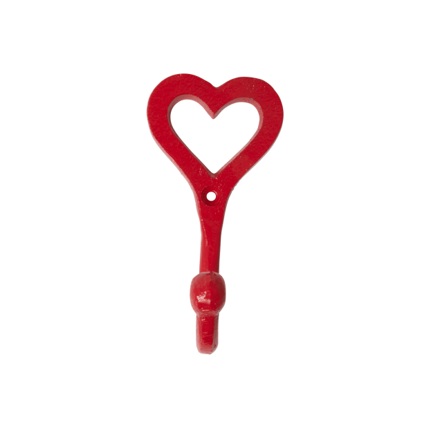 Rice, Hjerte Metal Knage, Rd