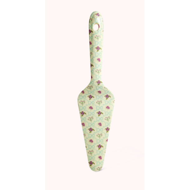 Rice, Kagespatel, lyserd, Bow and Bouquet Print