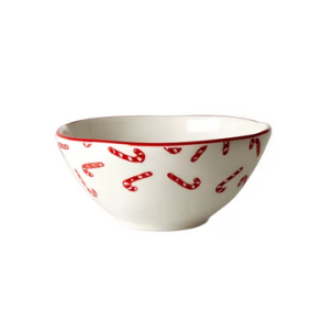 Rice Keramik Skl - Hvid - Christmas Print