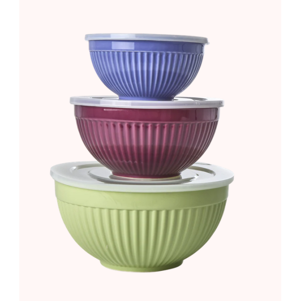 Rice, Keramik Skl, Multifarvet, 3-st 