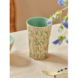 Rice latte kop, Lyserd, New Snowdrop Print