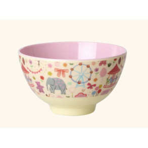 Rice, Lille Brneskl, Pink, Fun Fair Print