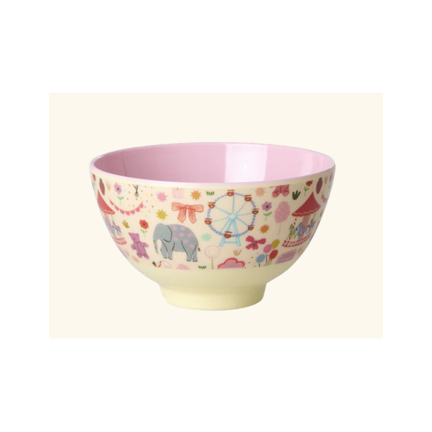 Rice, Lille Brneskl, Pink, Fun Fair Print
