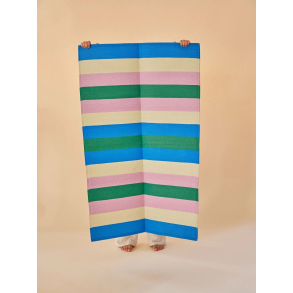 Rice Lille Genanvendelig plastisk Gulvtppe - Bl 