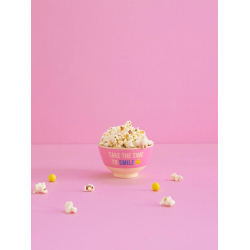 Rice Lille Melamin Skl - Lyserd - Smiley&reg;