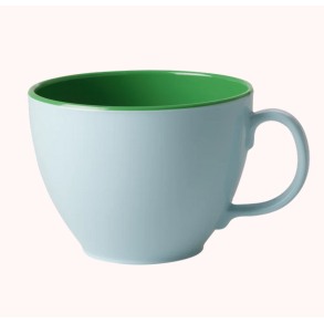 Rice Mega Melamin Krus, Lys Bl og grn