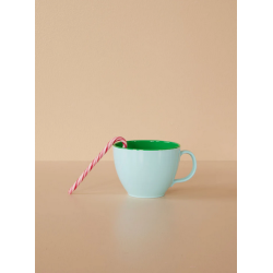 Rice Mega Melamin Krus, Lys Bl og grn