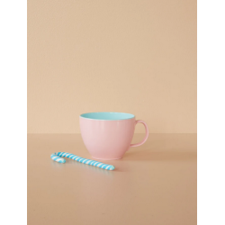 Rice Mega Melamin Krus, Lyserd og turkis