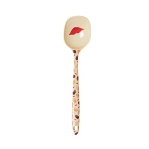Rice Melamin Madlavningsske - Creme - Kisses Print