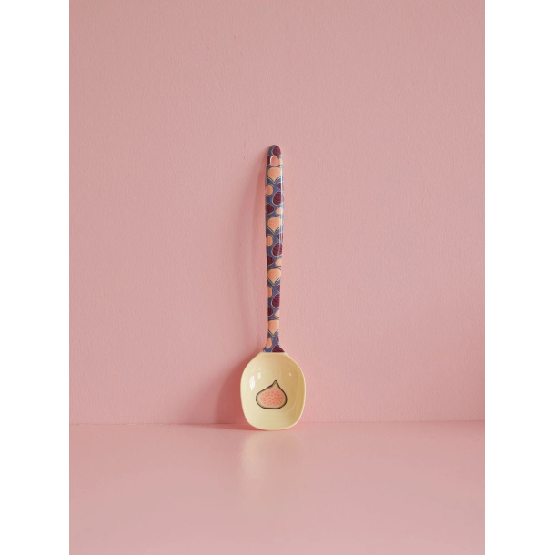 Rice, Melamin Madlavningsske - Multi - Figs In Love Print