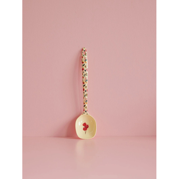 Rice, Melamin Madlavningsske - Winter Rosebuds Print