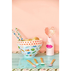 Rice Melamin Salatskl, Hearts