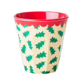 Rice mellem melamin kop, Natural, Juletrer