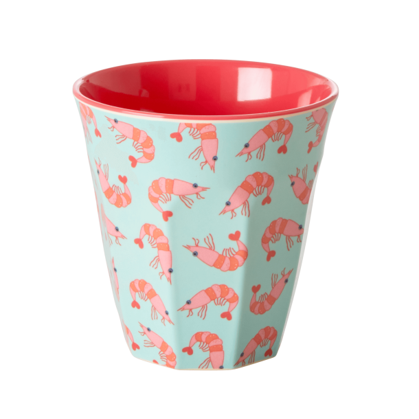 Rice mellem melamin kop, Shrimp