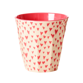 Rice mellem melamin kop small hearts