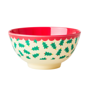 Rice Mellem Melamin Skl - Juletrer - Natural