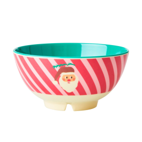 Rice Mellem Melamin Skl - Rd - Julemand